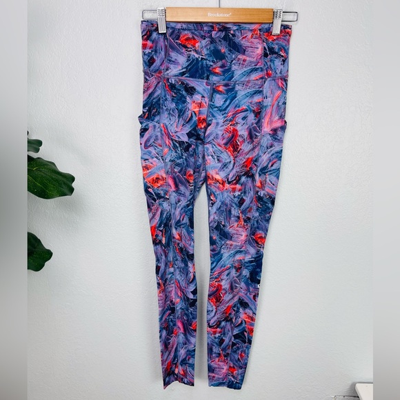 LULULEMON Base Pace High-Rise Running Tights Leggings Atmospheric Purple Multi - Picture 5 of 11